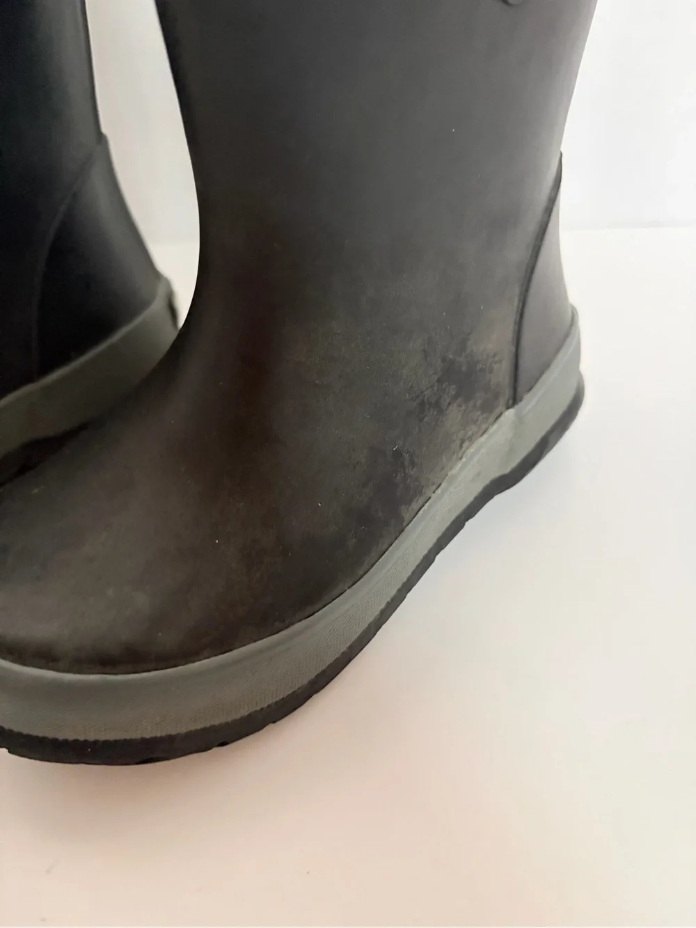 Bogs Skipper Rain Boots Waterproof Pull On Outdoor Shoes Toddler Black Size 9